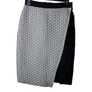 Anthropologie HD Paris Skirt NWT Classic French Staple Pencil Slimming Texture